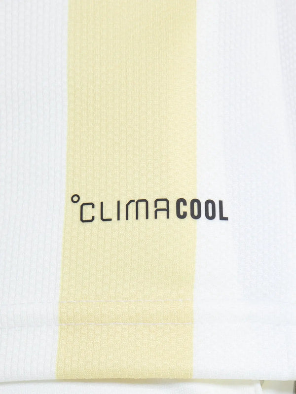 ADIDAS ORIGINALS Fenerbahçe 26/27 Away Jersey – Powder Yellow, yakın çekim kumaş dokusu