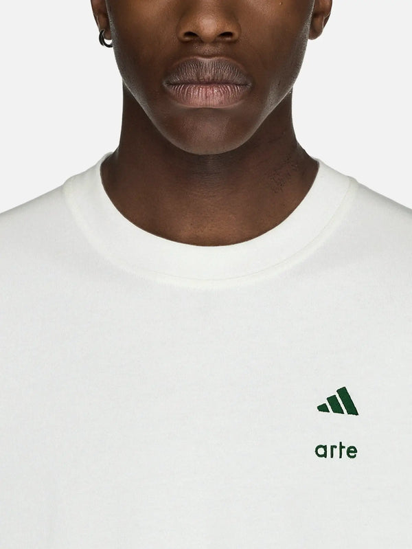ADIDAS ORIGINALS Arte Antwerp x adidas T-Shirt Off White – Off White, önden görünüm