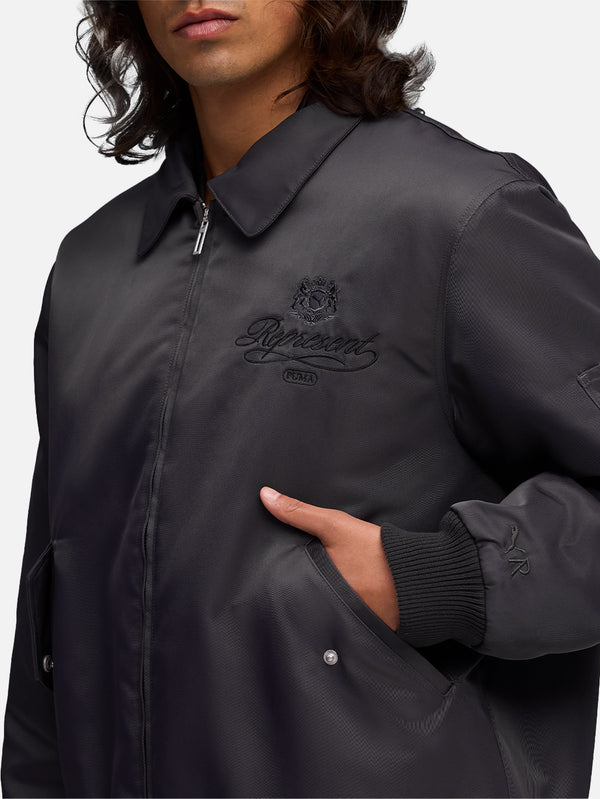 PUMA, Represent x Puma Bomber - Flat Dark Gray, CEKET, shopi go'da!