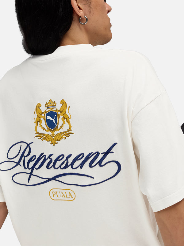 PUMA, Represent x Puma Graphic Tee - Shoji, T-SHIRT, shopi go'da!