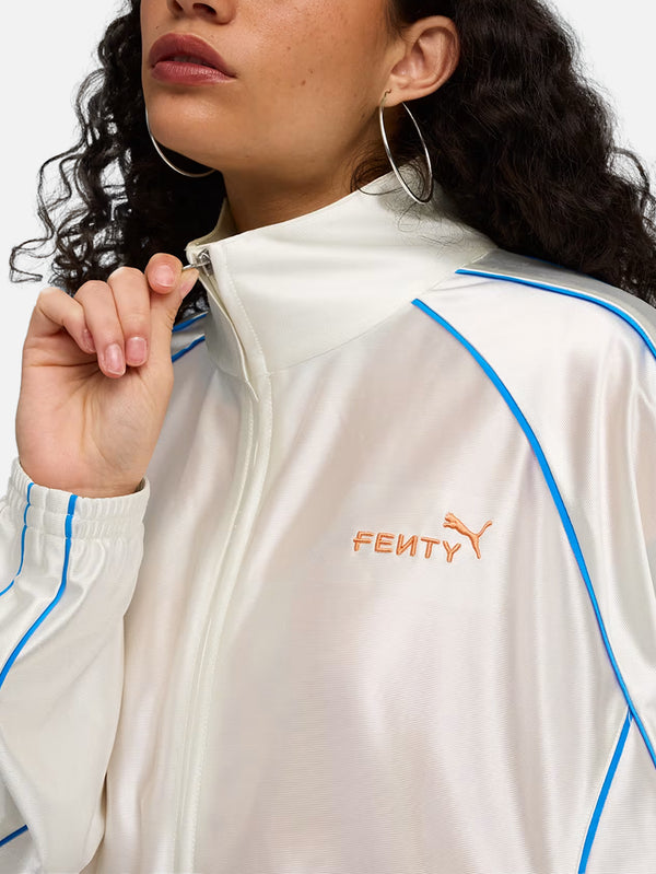 PUMA, FENTY X Puma T7 Piping Track Jacket - Warm White, CEKET, shopi go'da!