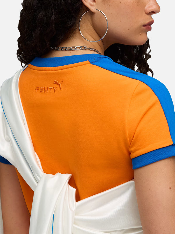 PUMA, FENTY x Puma T7 Slim Tee - Rickie Orange, T-SHIRT, shopi go'da!