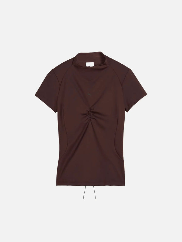 PUMA CLRT Laced Top – Chocolate Fondue, önden görünüm