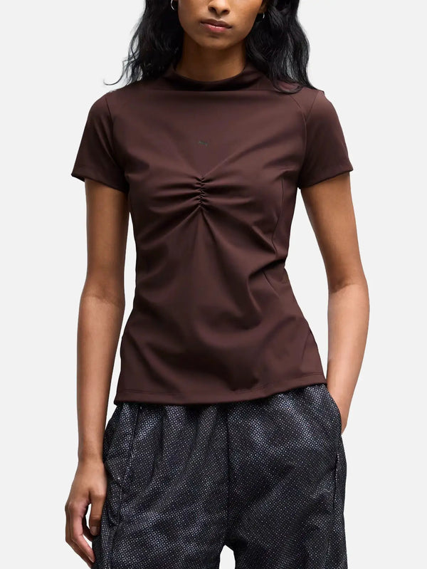 PUMA CLRT Laced Top - Chocolate Fondue – Chocolate Fondue, ön görünüm
