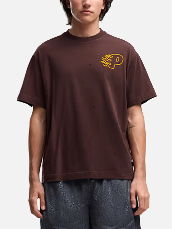 PUMA Art Class Tee III – Chocolate Fondue, önden görünüm