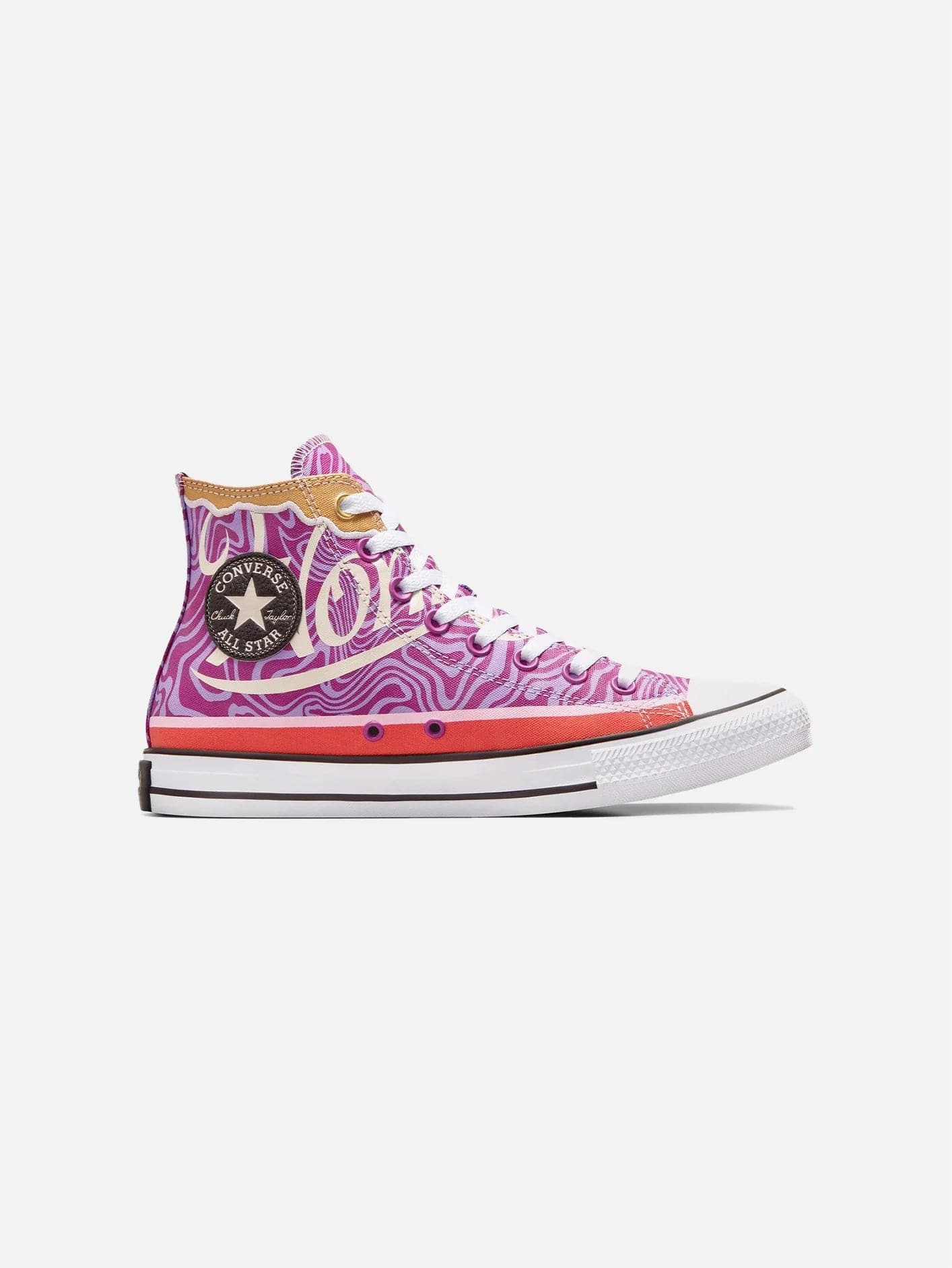 Dark purple chuck sales taylors