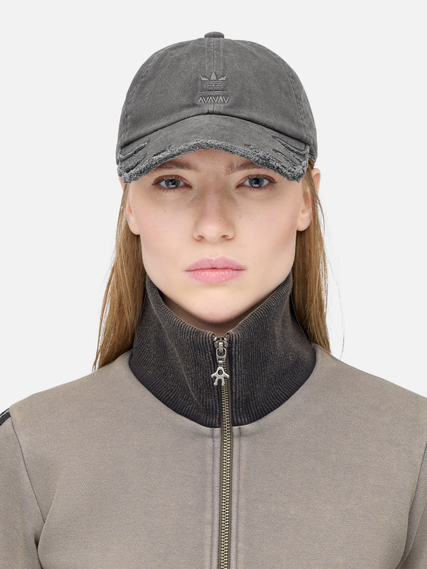 ADIDAS ORIGINALS, AVAVAV x adidas Slashed Cap - Grey, ŞAPKA, shopi go'da!