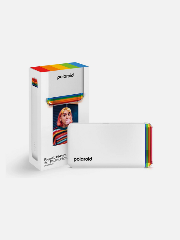 POLAROID, Hiprint Gen 2 2x3 Pocket Photo Printer - White, FOTOĞRAF YAZICISI, shopi go'da!