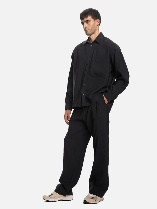 SHOPI GO, Hinato Uzun Kollu Gömlek - Lacivert, GÖMLEK, shopi go'da!