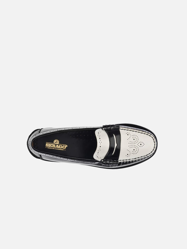 SEBAGO, Dan Perf Woman - Black/White, AYAKKABI, shopi go'da!