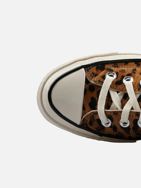 CONVERSE Chuck 70 OX Leopard Pony Hair – Leopard Pony Hair, ön görünüm