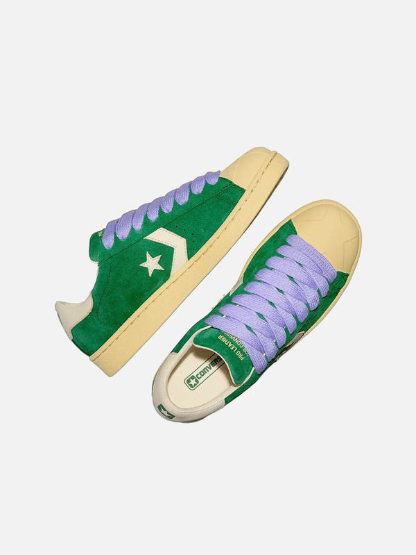 CONVERSE Converse x GOLF le FLEUR* 1908 Pro Leather – Amazon Green, 2 adet, yandan görünüm