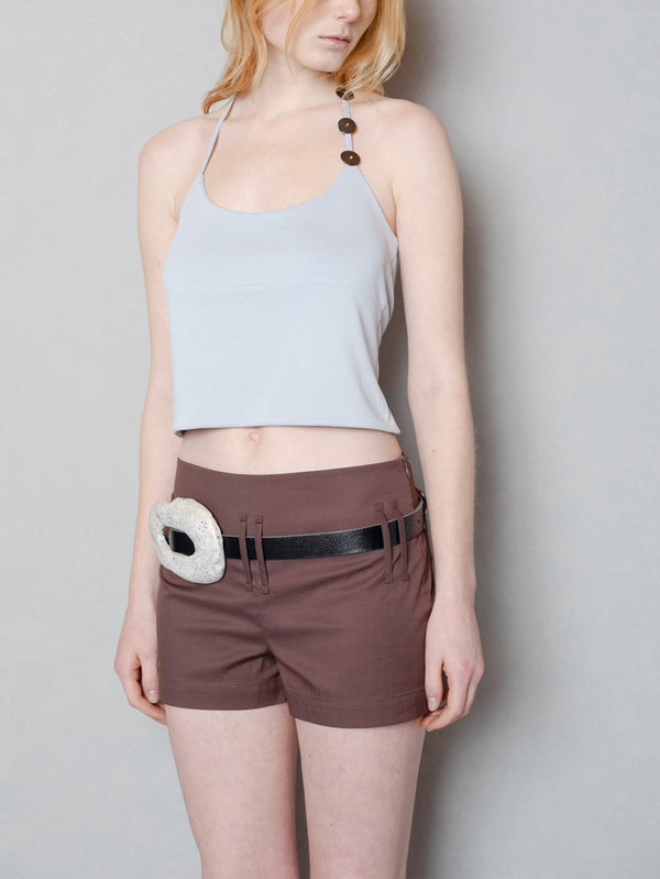 ANEMOIA, Sable Shorts - Brown, ŞORT, shopi go'da!