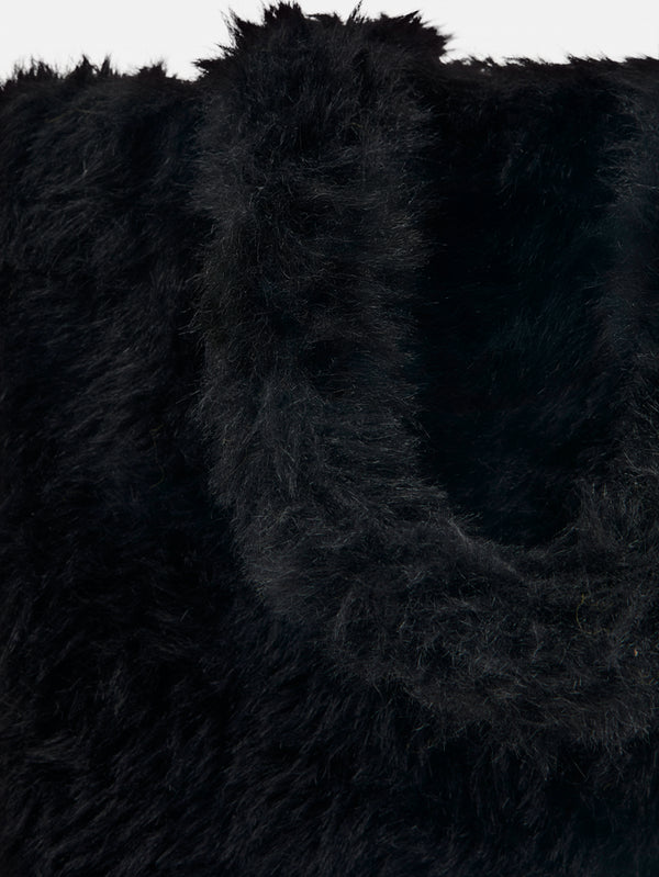 Takku Textured Tote Bag - Black