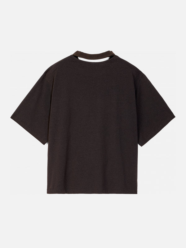 CAMPERLAB, Boxy T-Shirt S/S - Faded Black, T-SHIRT, shopi go'da!