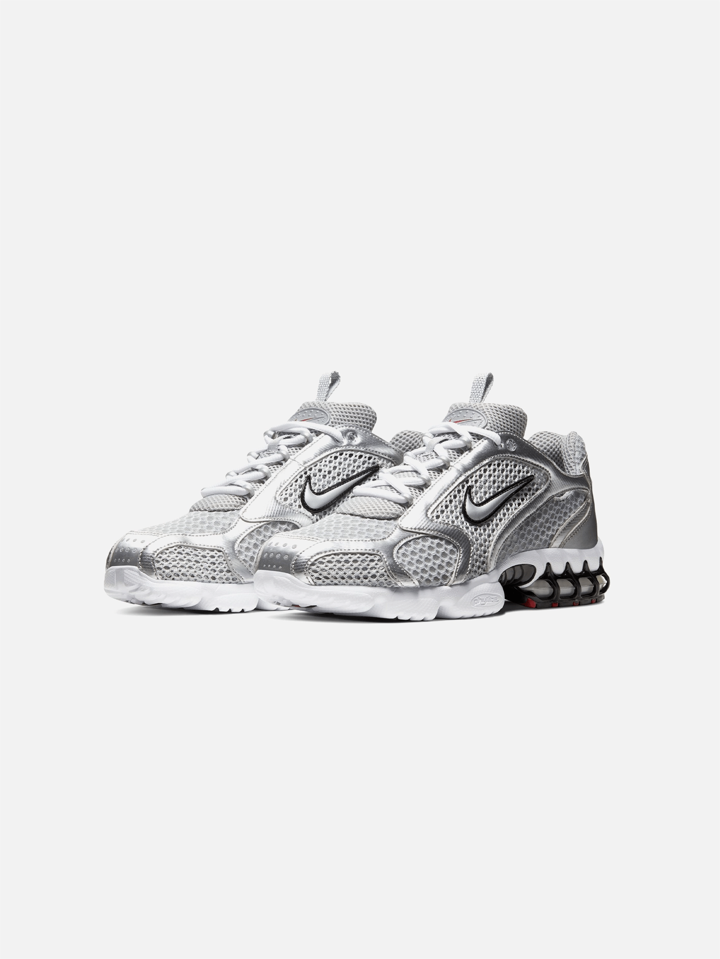 Nike air zoom spiridon metallic silver 2025