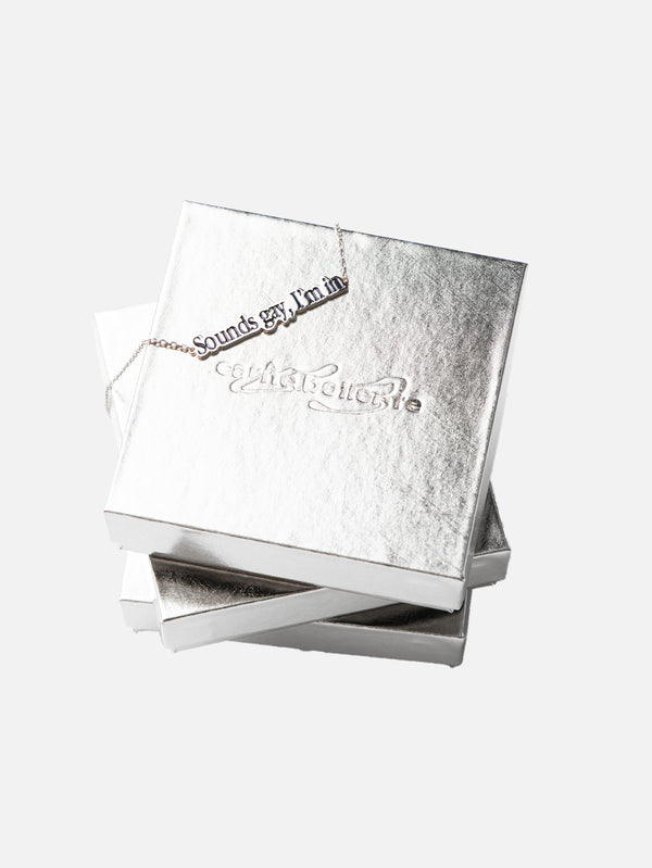 CARNE BOLLENTE, The Carne Code - Silver, KOLYE, shopi go'da!