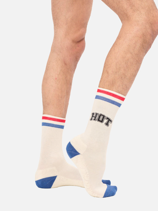 CARNE BOLLENTE, Runner's Respite - Cream, ÇORAP, shopi go'da!