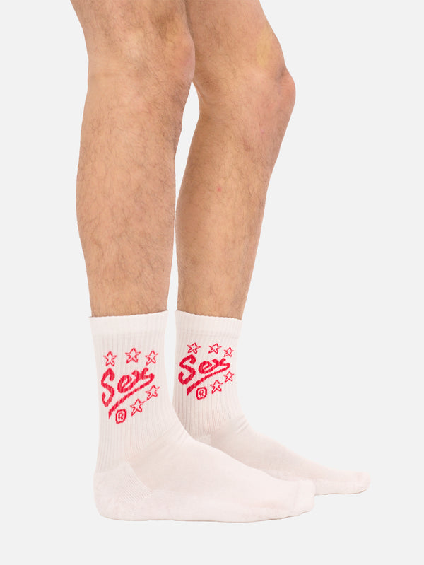 CARNE BOLLENTE, Socks Shocks - White 25, ÇORAP, shopi go'da!