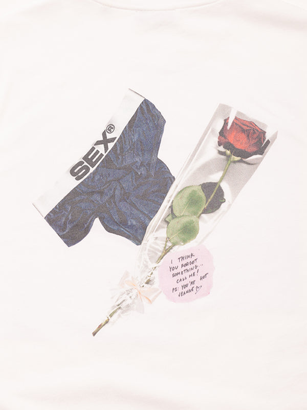 CARNE BOLLENTE, P.S. You're Hot - White, T-SHIRT, shopi go'da!