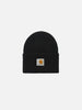 Acrylic Watch Hat - Black