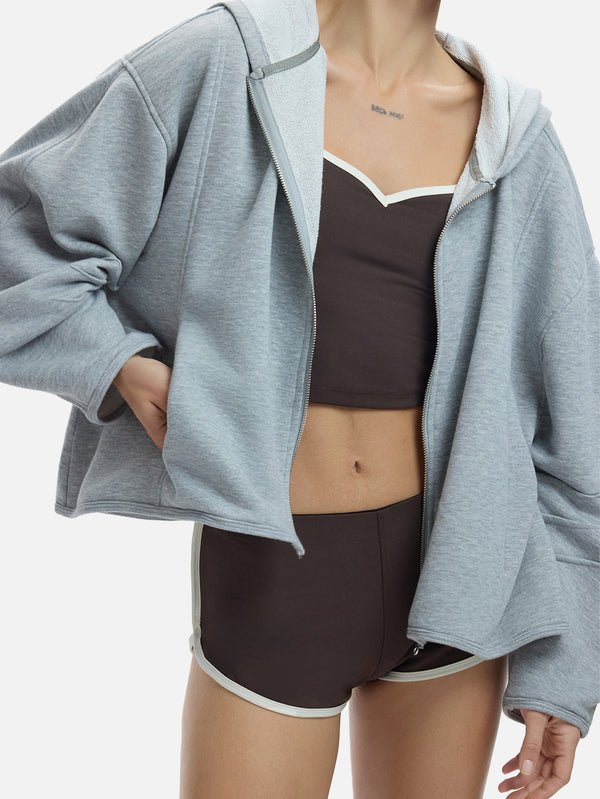 YORSTRULY, Barrel Sweatshirt - Grey, HIRKA, shopi go'da!
