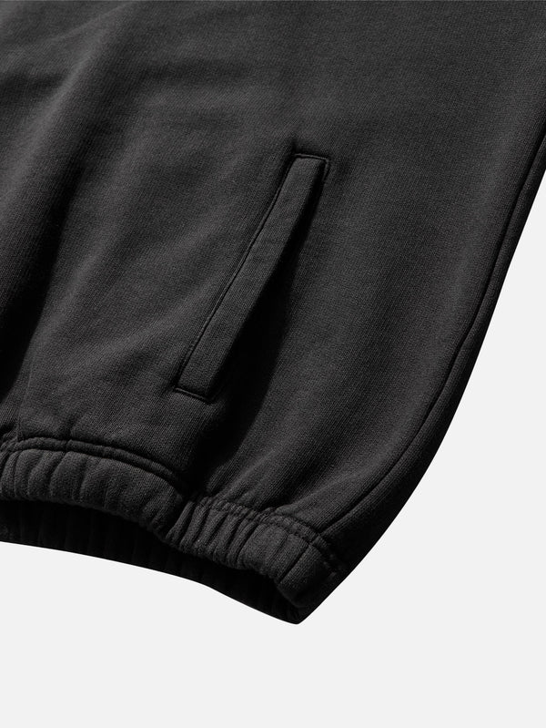 Og Logo Mask Hoodie - Washed Black