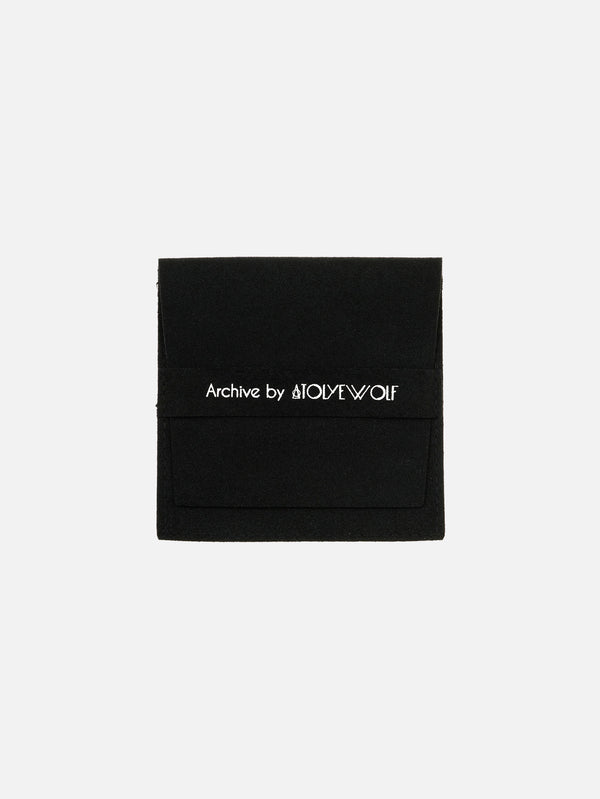 ATOLYEWOLF, Bar Chain Ring in Silver, YÜZÜK, shopi go'da!