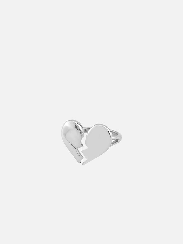 HART0049, Broken Heart Ring, YÜZÜK, shopi go'da!