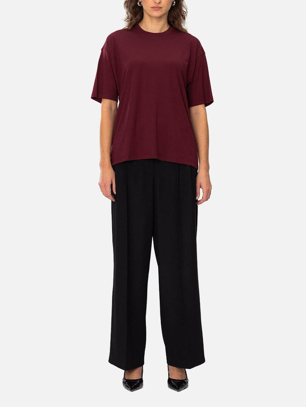 SOON TO BE ANNOUNCED, Burgundy Soft Touch T-Shirt, T-SHIRT, shopi go'da!