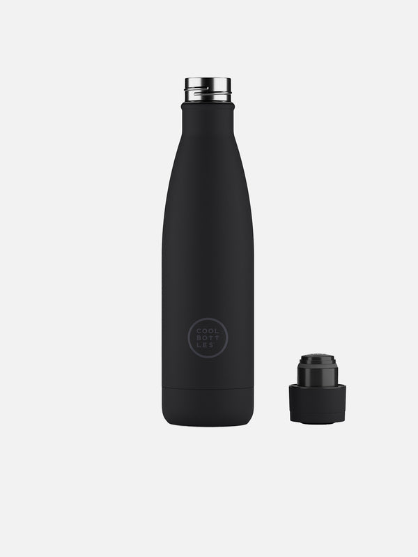 COOL BOTTLES, The Bottle - Mono Black 500ml, TERMOS, shopi go'da!