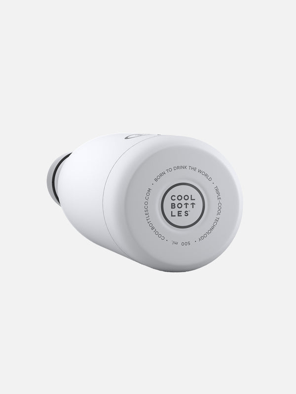 COOL BOTTLES, The Bottle - Mono White 500ml, TERMOS, shopi go'da!