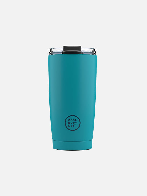 COOL BOTTLES, The Tumbler - Vivid Turquoise 550ml, TERMOS, shopi go'da!