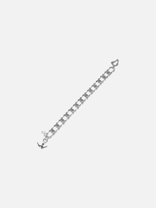 Uraeus 925 Carat Chain Bracelet - Silver