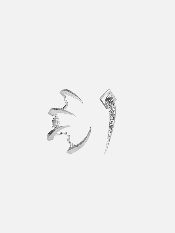 Vortex 925 Carat Earcuff - Silver