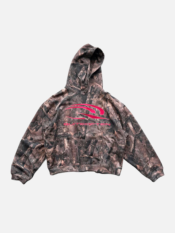 QUITEOFTEN, Camo Sports Logo Hoodie, SWEATSHIRT, shopi go'da!
