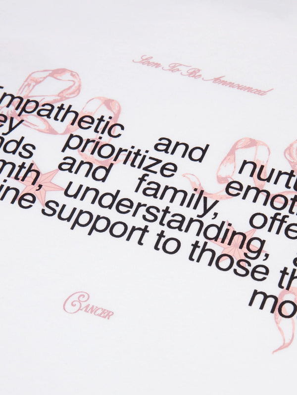 SOON TO BE ANNOUNCED, Cancer 2.0 T-Shirt - White, T-SHIRT, shopi go'da!