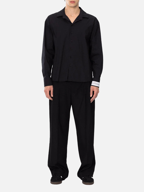 SOON TO BE ANNOUNCED, Clean Cut Shirt - Black, GÖMLEK, shopi go'da!