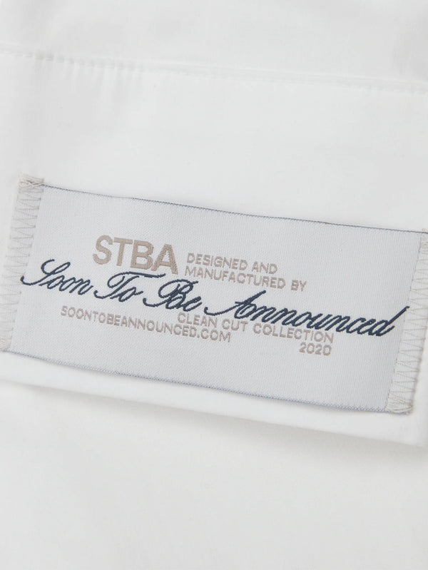 SOON TO BE ANNOUNCED, Clean Cut Shirt - White, GÖMLEK, shopi go'da!
