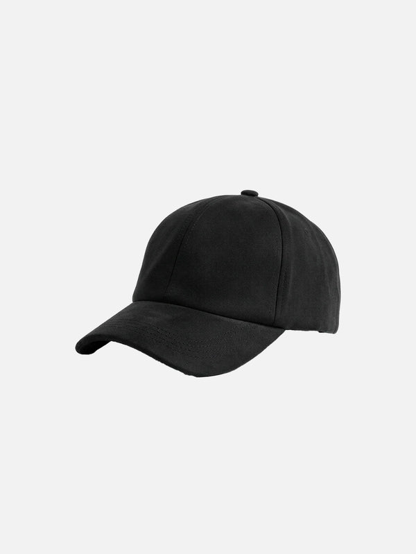 SOON TO BE ANNOUNCED, Clean Cut Soft Touch Black Baseball Cap, ŞAPKA, shopi go'da!