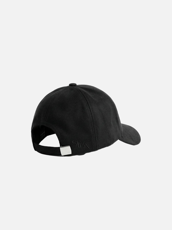 SOON TO BE ANNOUNCED, Clean Cut Soft Touch Black Baseball Cap, ŞAPKA, shopi go'da!