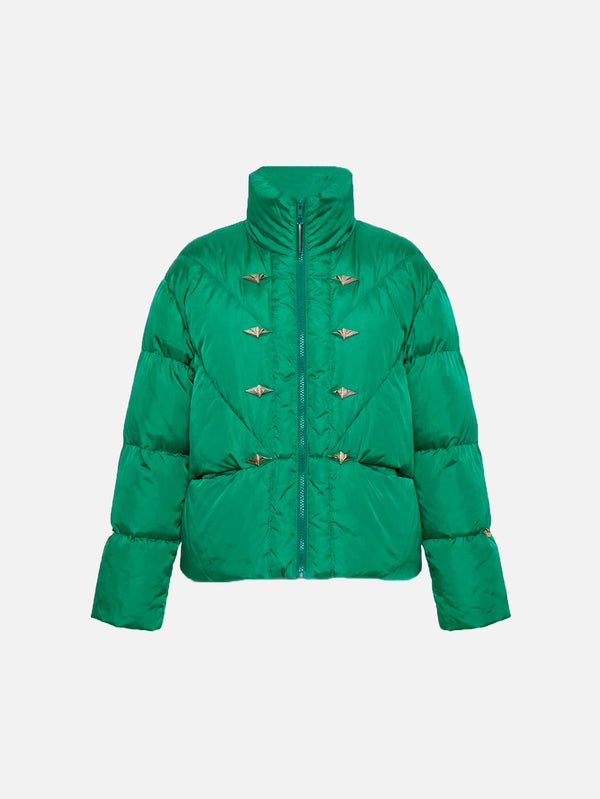 CULT FORM, Puffer Coat - Green, MONT, shopi go'da!