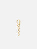 Curtain Crust Earring - Gold