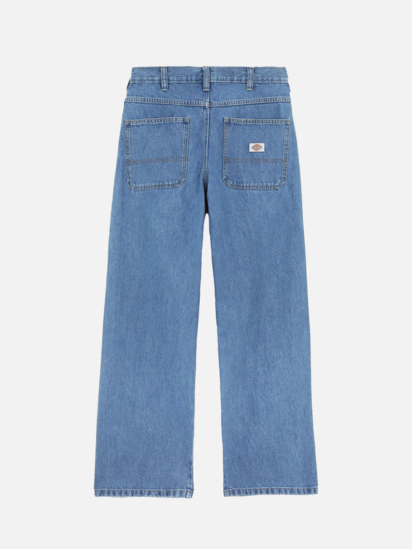 DICKIES, Selvedge Double Knee Denim - Archive Wash, PANTOLON, shopi go'da!