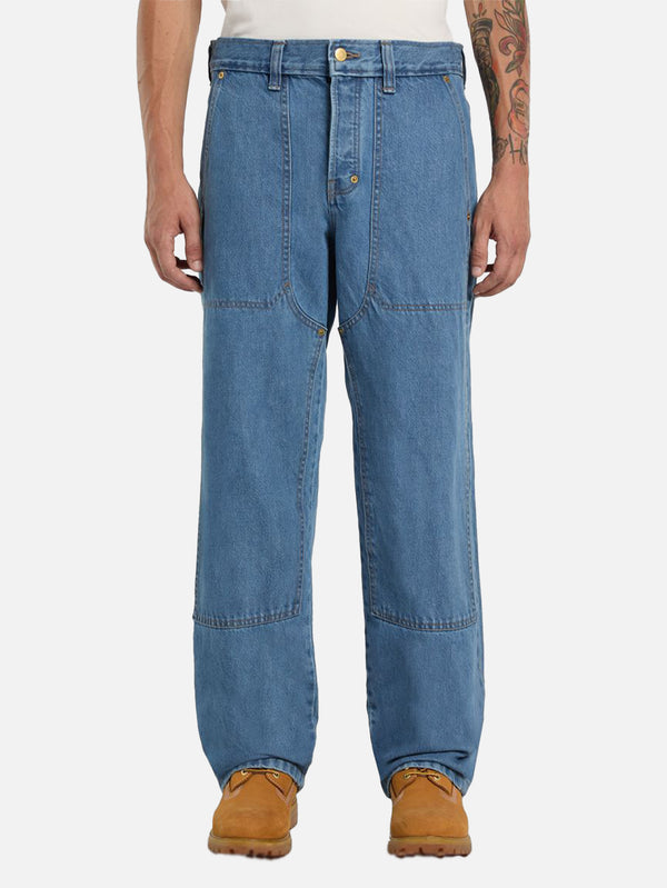 DICKIES, Selvedge Double Knee Denim - Archive Wash, PANTOLON, shopi go'da!