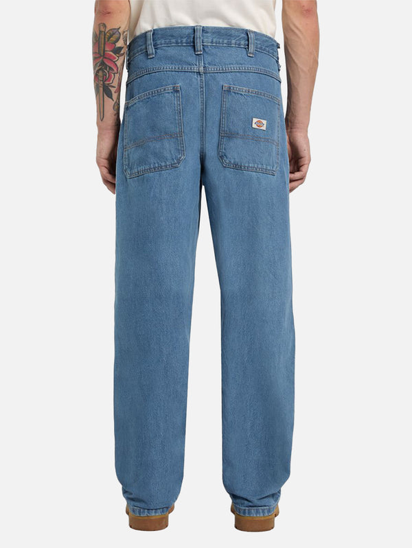 DICKIES, Selvedge Double Knee Denim - Archive Wash, PANTOLON, shopi go'da!