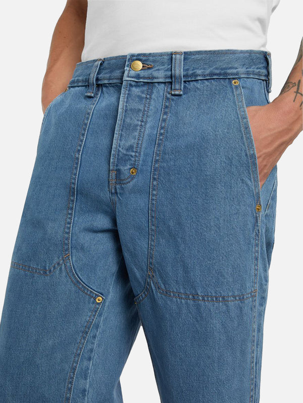 DICKIES, Selvedge Double Knee Denim - Archive Wash, PANTOLON, shopi go'da!