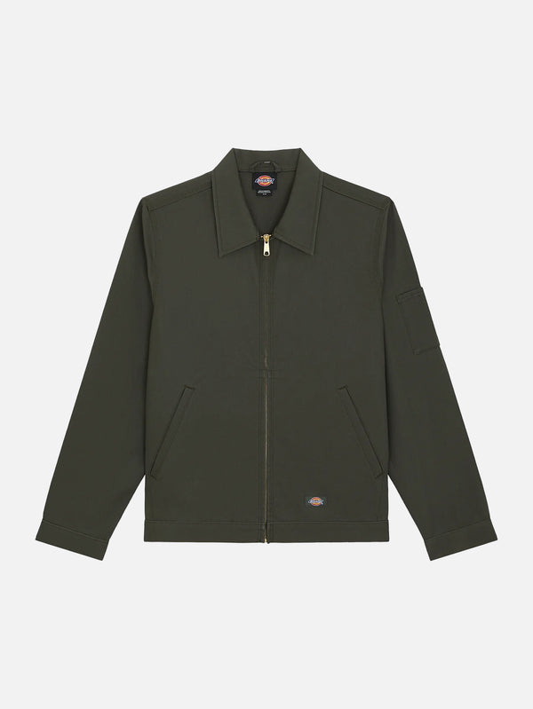 DICKIES, Unlined Eisenhower Jacket Rec - Olive Green, CEKET, shopi go'da!