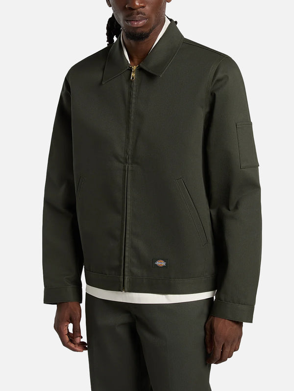 DICKIES, Unlined Eisenhower Jacket Rec - Olive Green, CEKET, shopi go'da!