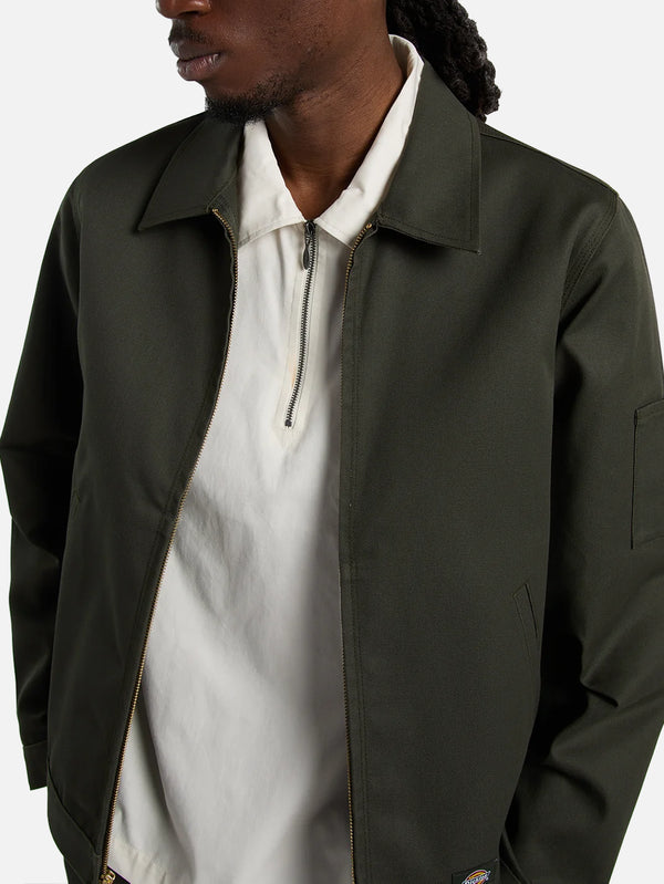 DICKIES, Unlined Eisenhower Jacket Rec - Olive Green, CEKET, shopi go'da!